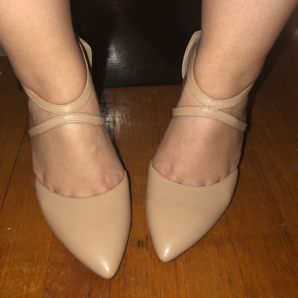 Nine West Nude Heels